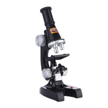 

Best Microscope Kit Lab 100x-1200x Home School Educational Toy Gift For Kids Boys Girls Students Science Microscope Set