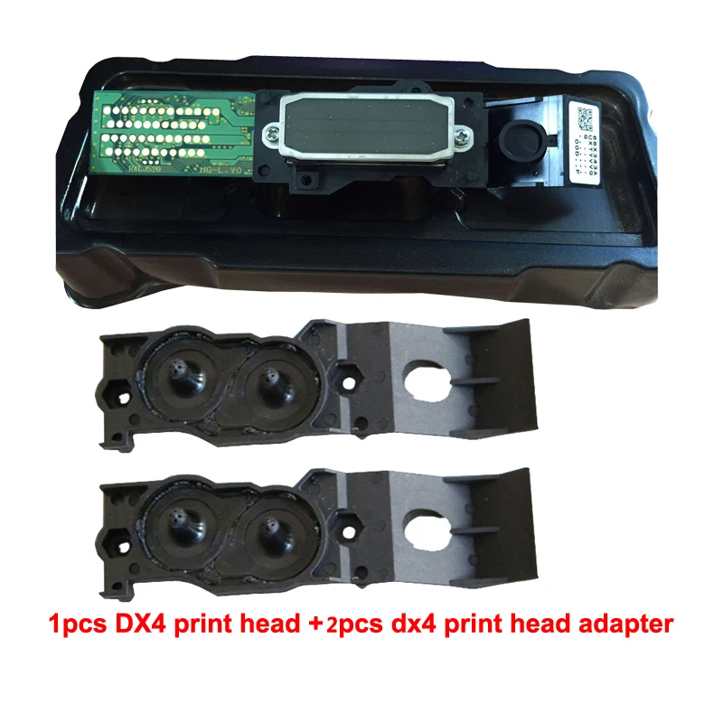 Original DX4 Print head with Two Adaptor free For Epson Eco Solvent Printer | Компьютеры и офис