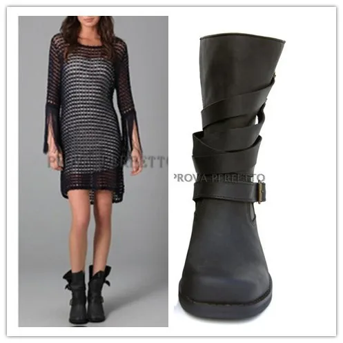 Top Brand mujeres Chunky tacones altos zapatos de mujer negro / Brown  Ladies Botas hebilla Slip On Botas femeninas 2015 tamaño 34 40|shoe company  winter boots|shoe lyricsshoe tape - AliExpress