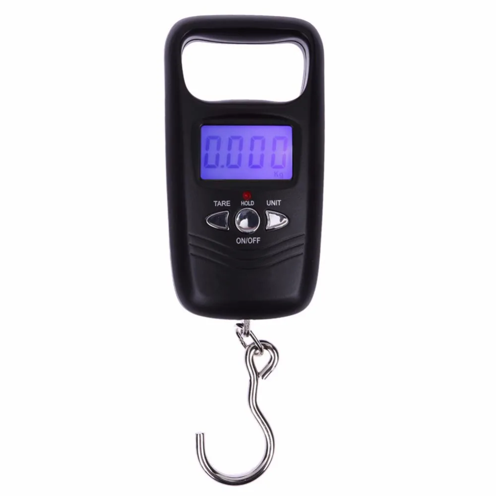 10Kg/5g 50kg/10g Portable LCD Electronic Scale Weight Luggage Scale