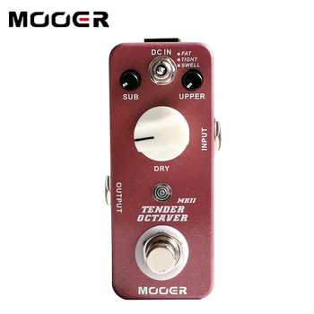 NEW Effect Pedal MOOER Tender Octaver MK II Precise Octave pedal True Bypass switching