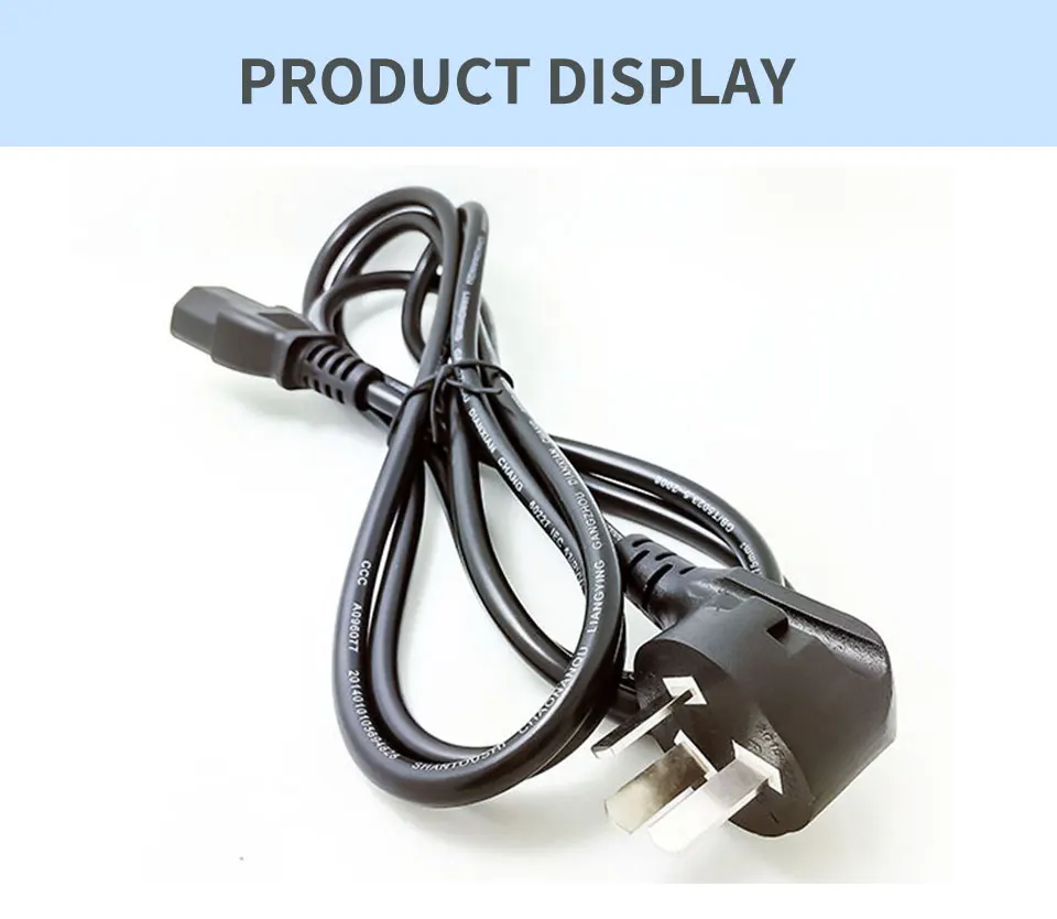  AU  Plug 3 Pin  Power Cable Cord Adapter Charger 10A 250V  Extension Power Supply Adapter Battery Charger For TV Computer (5)