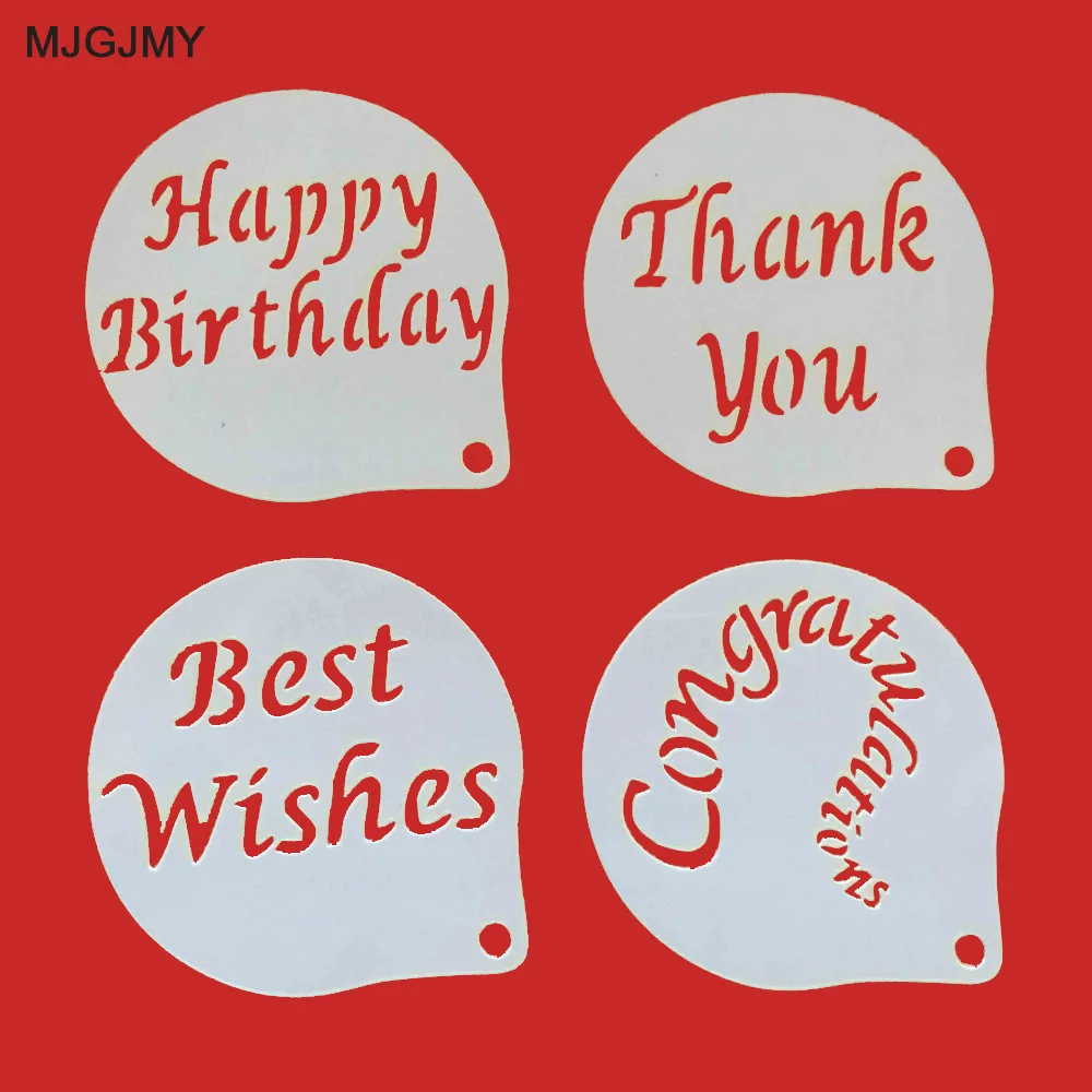 4 Pcs Lots Joyeux Anniversaire Motif Cappuccino Cafe Pochoirs De Decoration Cookie Latte Pochoir Gateau Moule Decor Barista Art Diy Aliexpress 4 Pcs Lots Joyeux Anniversaire Motif Cappuccino Cafe Pochoirs De Decoration Cookie Latte Pochoir Gateau Moule Decor Barista Art Diy Aliexpress