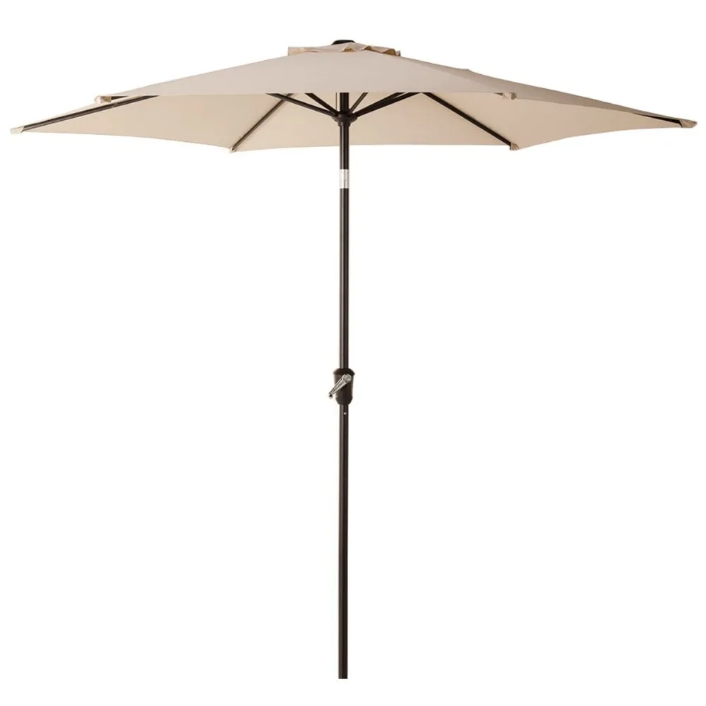 Grand patio 9 Feet Patio Umbrella, Outdoor Market Umbrella with Push