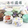 1PC NEW Mini Elegant Flower Tin Box DIY Candle Jar Balm Round Empty Iron Box Portable Lipstick Zipper Cream Storage Box ► Photo 3/4