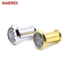 Naierdi Deur Viewer 200 Graden Groothoek Kijkgaatje Security Verborgen Deur Verstelbare Glazen Lens Voor Meubels Hardware Gereedschap