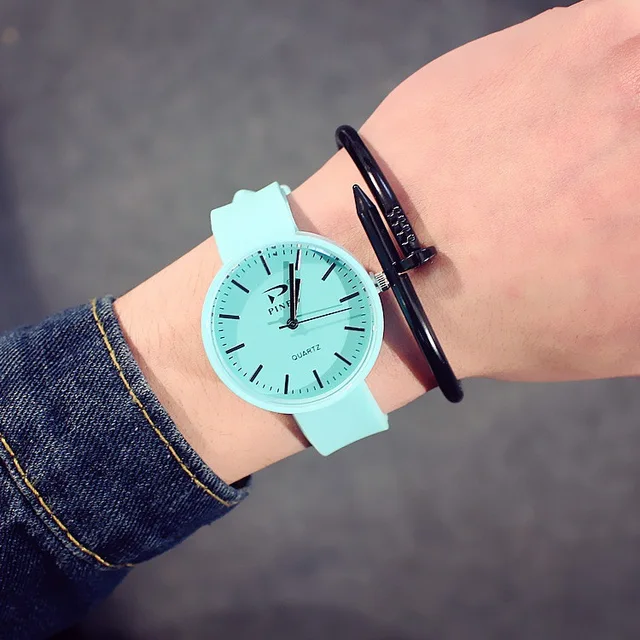 Dropshipping Fashion Quartz Watches Women Silicone Rubber Jelly Gel Hour Clock L Dropshipping Fashion Quartz Watches Women Silicone Rubber Jelly Gel Hour Clock L