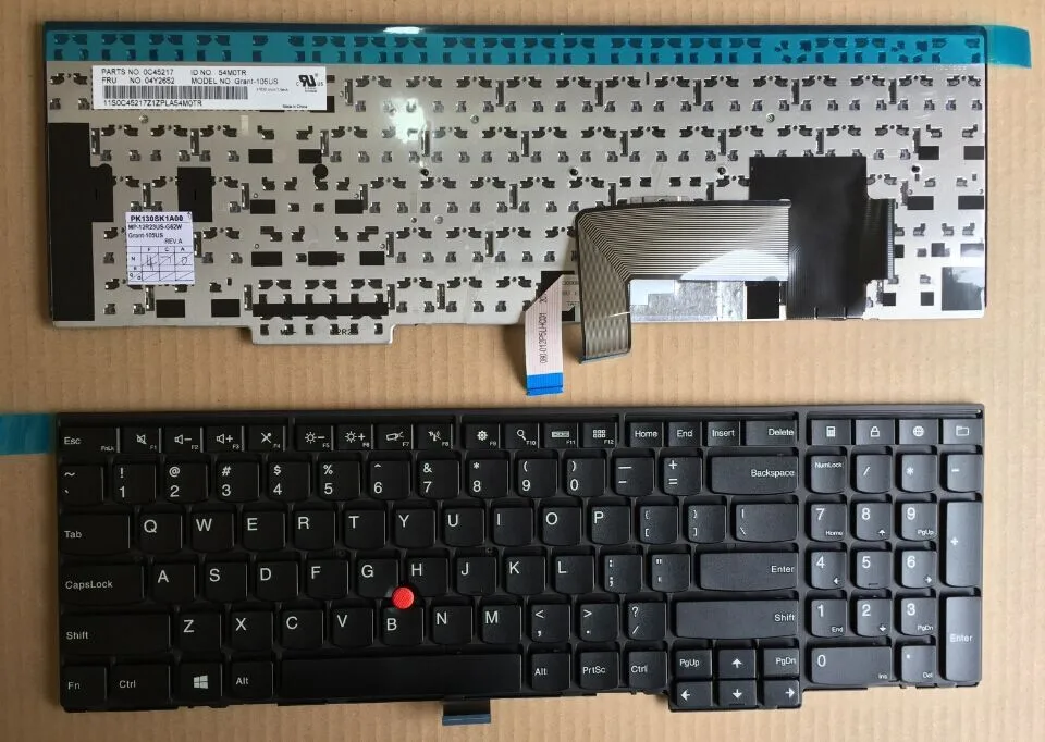 Новая Подлинная Клавиатура для Lenovo Thinkpad E531 L540 W540 T540 T540P E540 W550 W541 FRU: 04Y2652|lenovo l540