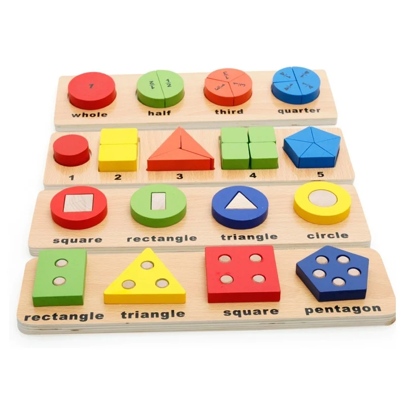 

Math toy Geometric Shapes Board Educational Toys(4 styles for choose)