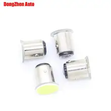 1X DC 12v BAZ15d 1COB 1157 Auto LED Backup Front Rear Turn Signal Brake Stop Parking light Lamp Emitting Diode Xenon white