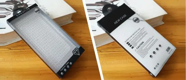 Clearance Universal Black PVC Retail Packaging Box For iPhone X 8 7 6s Plus Samsung S7 S8 S9 Plus Note 8 6inch Case Cover 500 pcs/lot 6