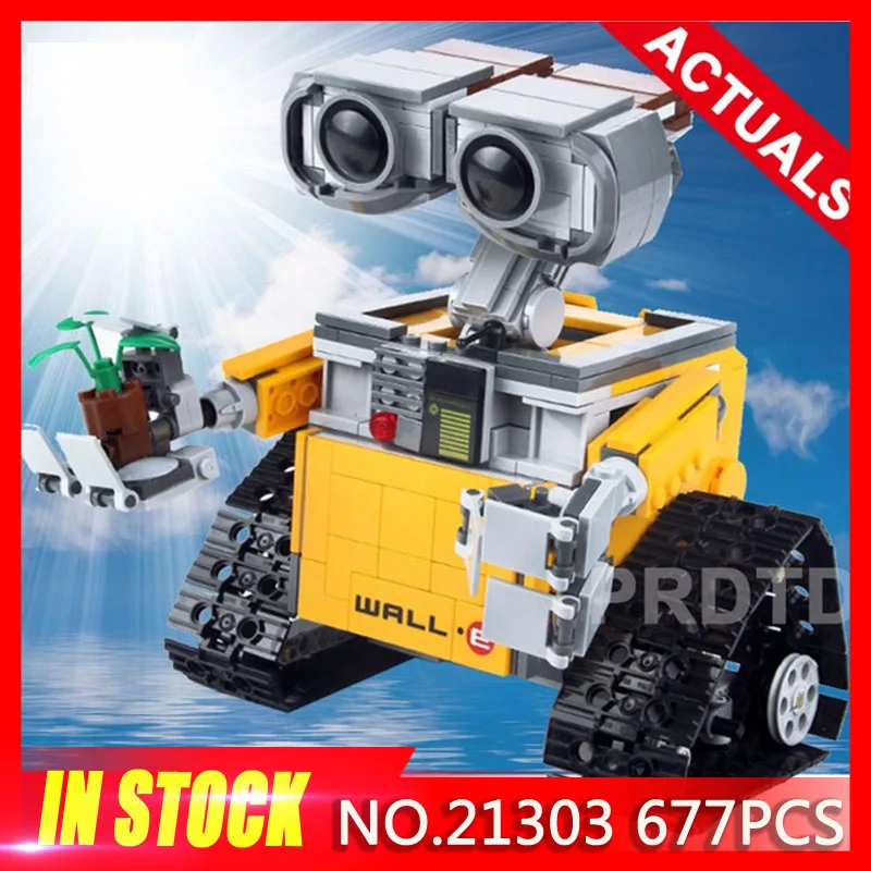 

Creator E Robot 677Pcs Legoingly Technic Idea WALL Compatible Action figure Building Blocks Model Toy for Children Gift Boy Girl