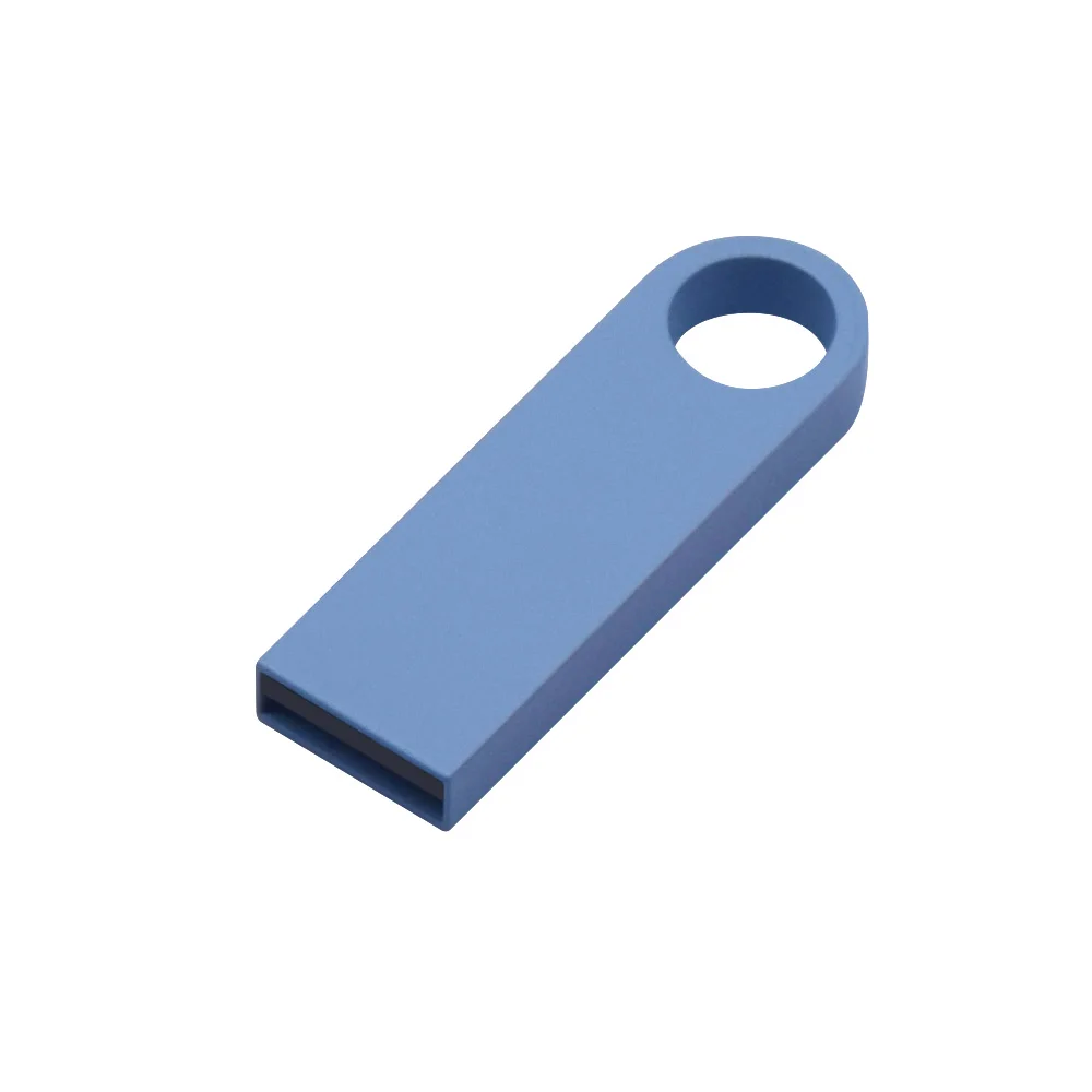 Fivestars купить Usb 2,0 металлический Se9 Usb флэш-накопитель 4g/8g/16g Пользовательский логотип фото оптом подарок 32gb Usb накопитель палочки более 10 шт. логотип бесплатно - Цвет: light blue