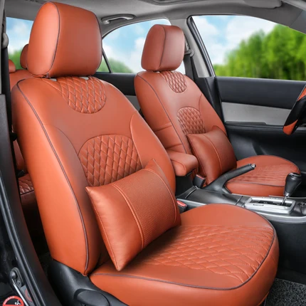 AutoDecorun ПВХ кожаный чехол для сиденья для Jeep Wrangler jk аксессуары чехлы для сидений комплект 2007- сиденье автомобиля чехлы для подушек поддерживает - Название цвета: Brown 2