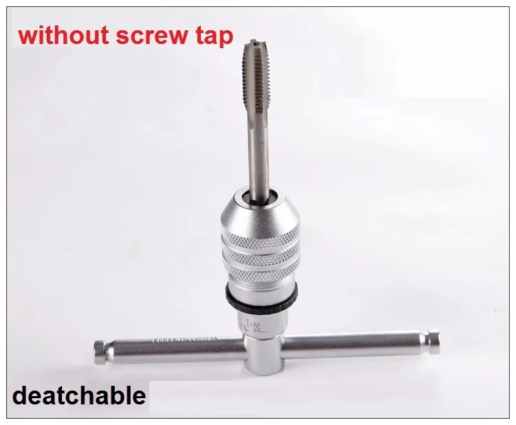SG M6 M14 Adjustable ratchet screw tap wrench holder tool ratchet handle wrenchin Wrench from