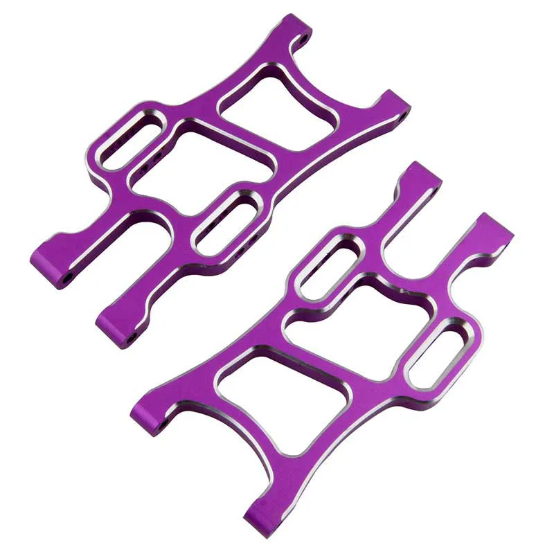 

2pcs Free shipping RC car 1/10 HSP 108019 Aluminum Aolly Metal Front Lower Suspension Arm 08005 Upgrade Parts For 94108 94111