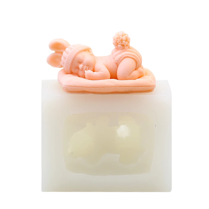 

Classic food grade silicone mold soap four heart hole love mold silicone mold