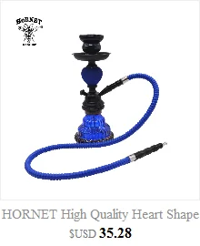 Hookah Shisha Champagne/Wine Bottle Top Hookah Stem Kit HOOKITUP Aluminum Hookah Chicha Complete Set With Bowl And Hose