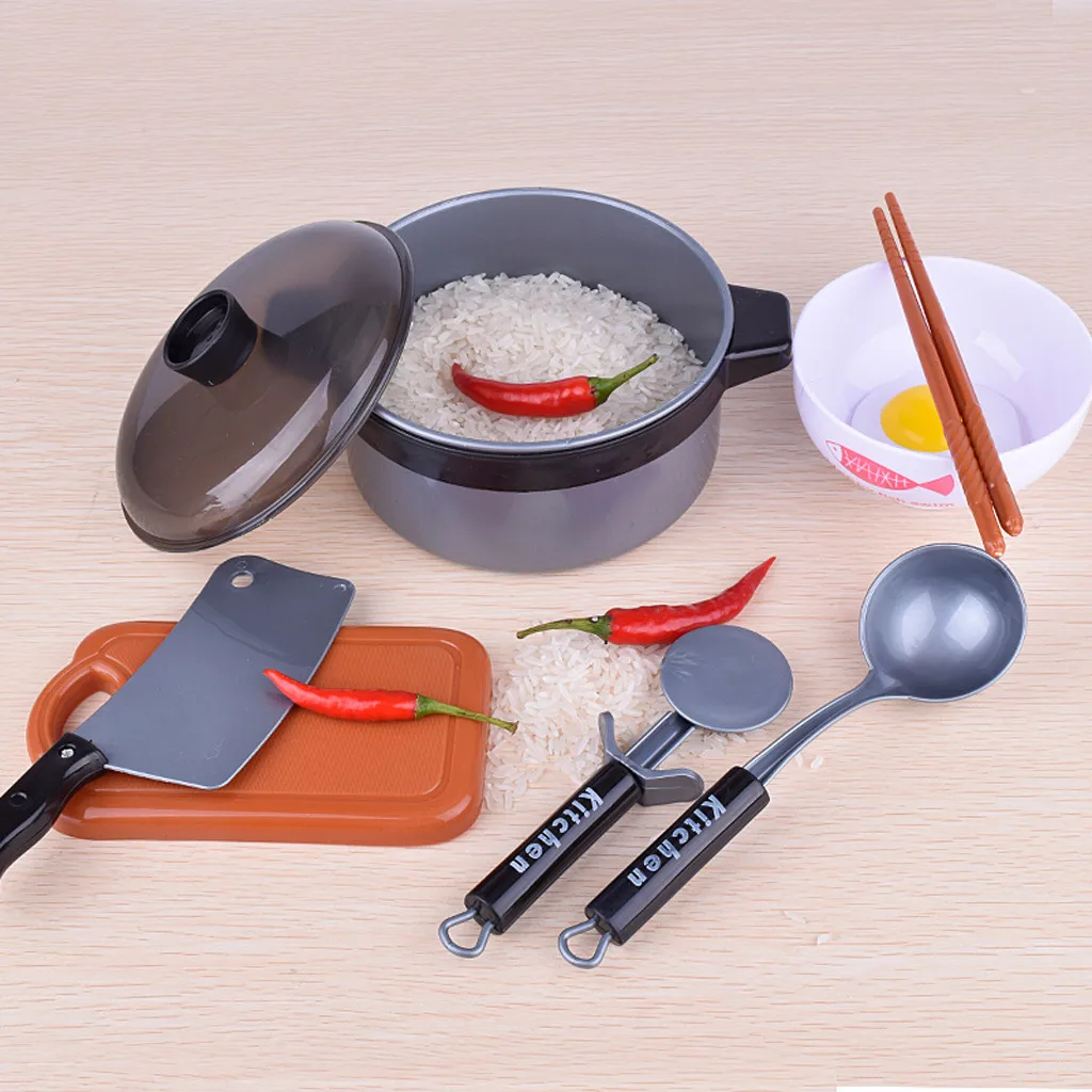 Имитация кухонной игрушки Детские кухонные 18/28 шт./набор кастрюли кухонная