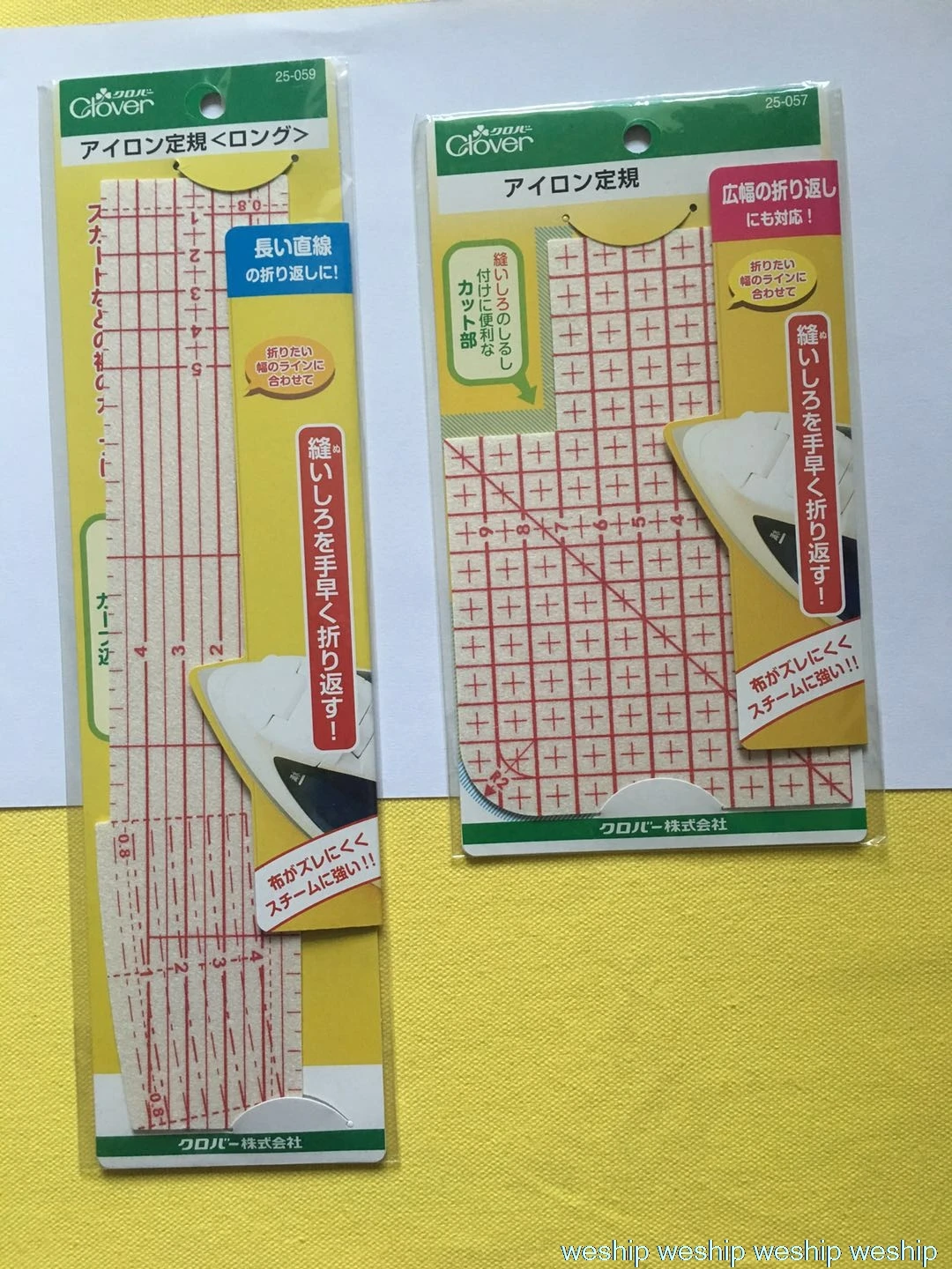 

Japan CLOVER Hot ironing control ruler 25-057