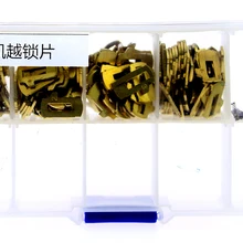 Автомобиль Excelle 200 шт./лот замок Рид замок пластина для ключей ремонтные наборы из латуни