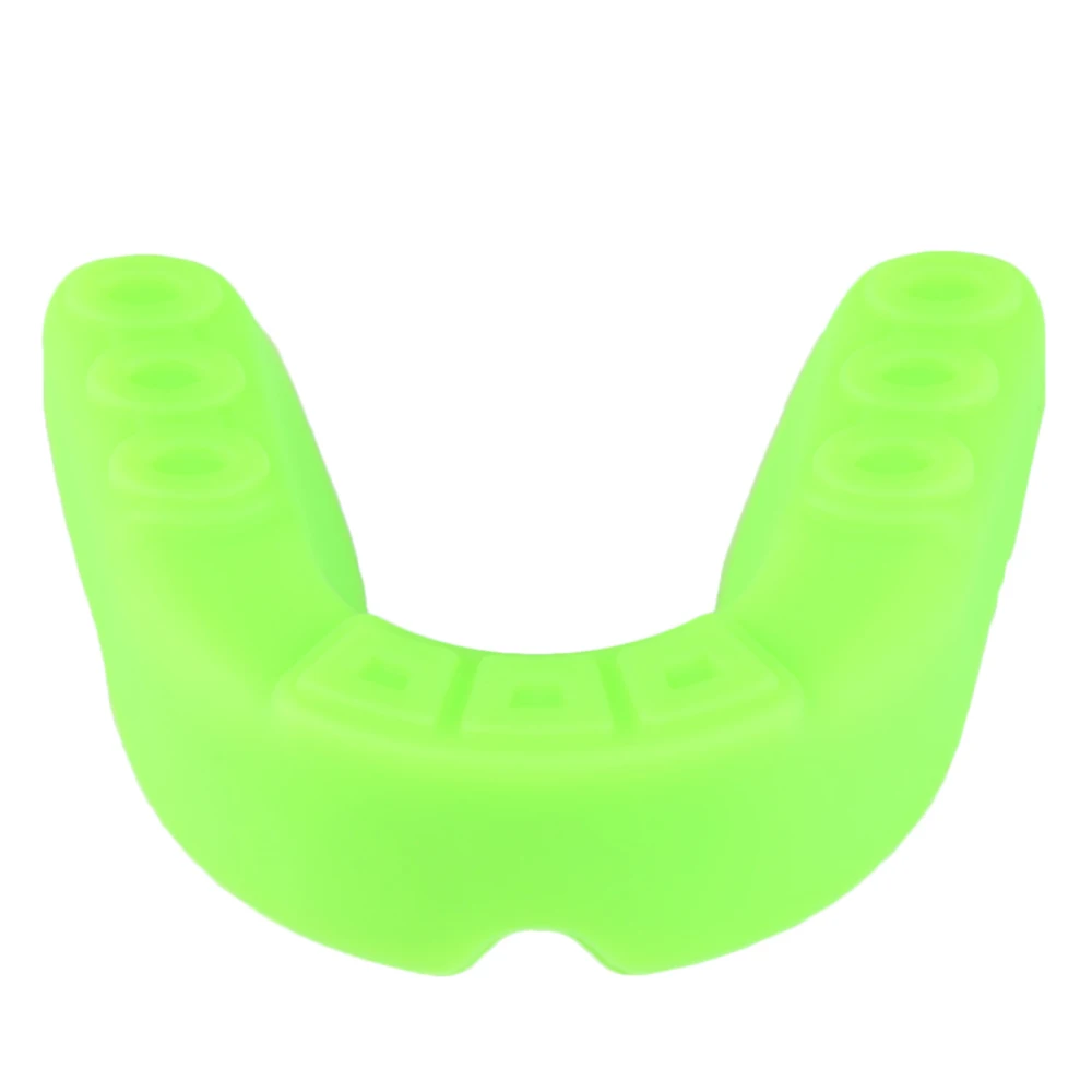 High Quality Adult Sports Mouth Guard Gum Shield Grinding Teeth Protect For Boxing NEW - Цвет: Green