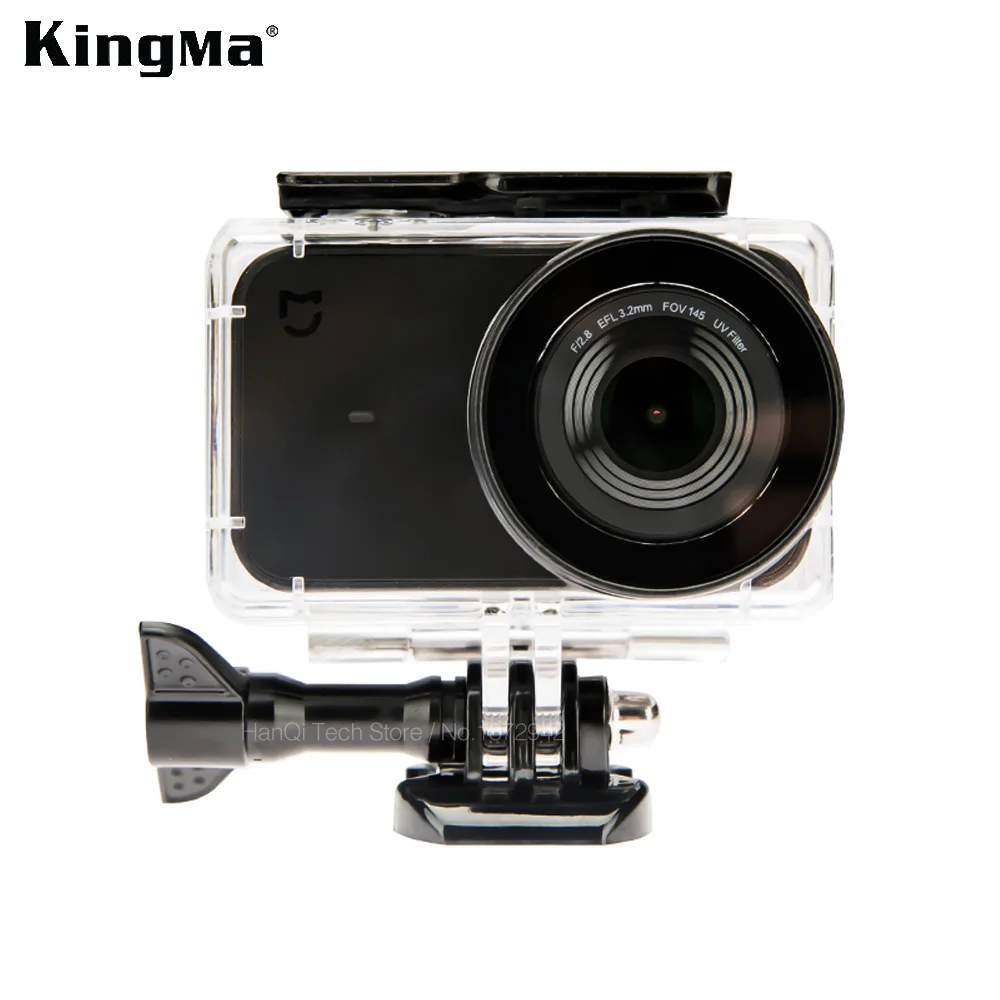 Водонепроницаемый чехол KingMa 45 м для дайвинга для Xiaomi Mijia 4 K Mini Action camera, чехол для Mijia Mini camera, Защитный корпус