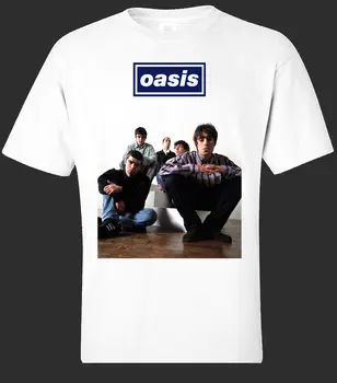 

OASIS Band T Shirt [all Sizes]cool Iconic Creation1994 Heyday. T Shirt Gallagher Fashion T-Shirts Summer Straight 100% Cotton