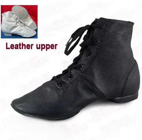 black jazz dance boots
