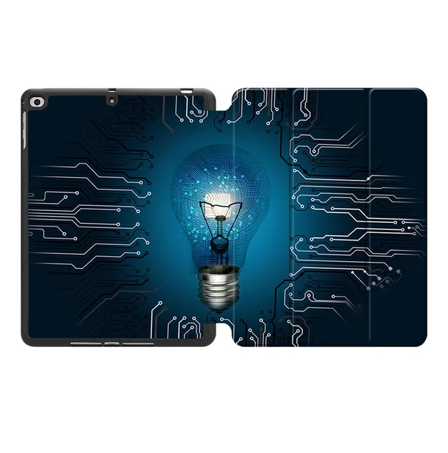 IPBC05 MTT светильник чехол для iPad 9,7 дюймов ТПУ кожаный флип чехол для планшета умный Авто Режим сна/Пробуждение Чехол для iPad Air 2 Air 1 - Цвет: IPBC05