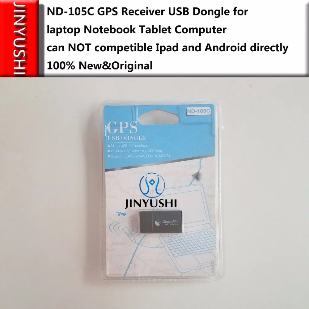  Venta al por mayor GlobalSat ND-105C reemplazar ND100S receptor GPS USB Dongle interfaz Micro USB p