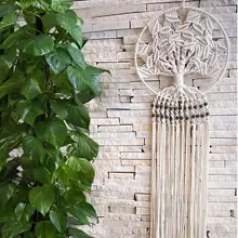 Ручной Тканый Ловец снов Настенный навесной домашний декор Бохо диаметр украшения орнамент