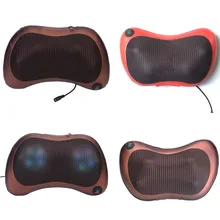 Дальние инфракрасные Прокат домой тело Массажная подушка для шеи плеч талия массаж сиденья расслабляющий массаж с магнитной нового