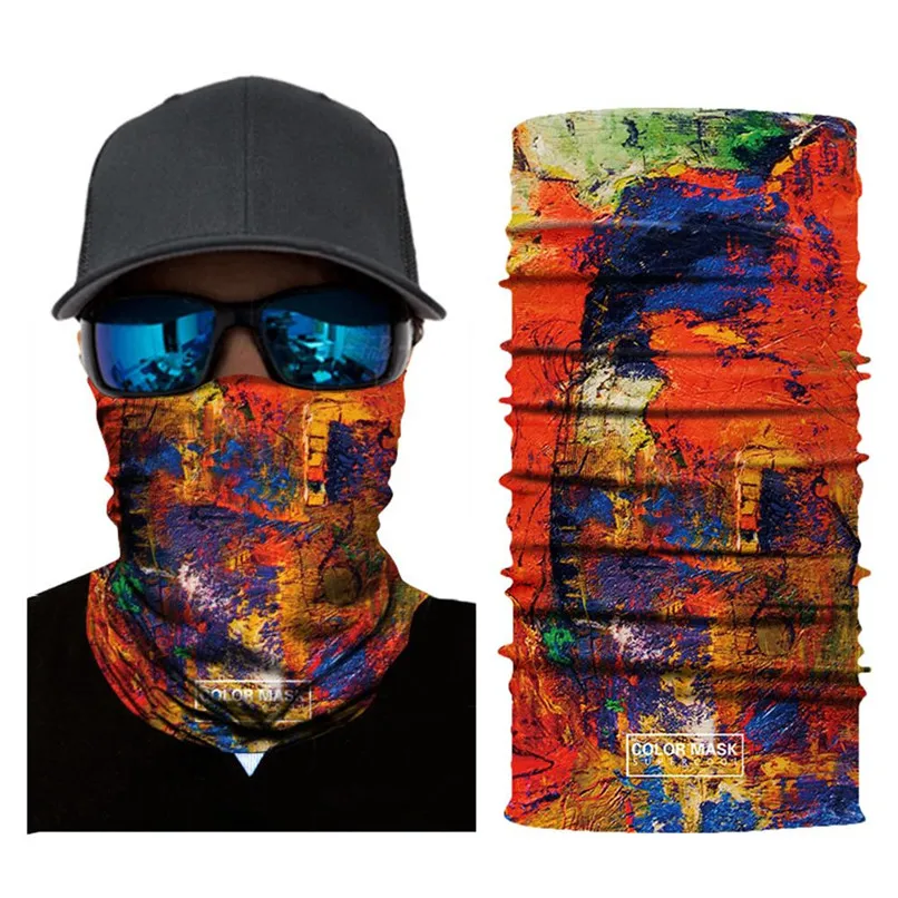 

Men Cycling Fleece Bandanas Winter Headwear Pirate Scarf Wind Proof Face Mask Multi Bike Bicycle Neck Warmer Cycling Cap Hat 5FN