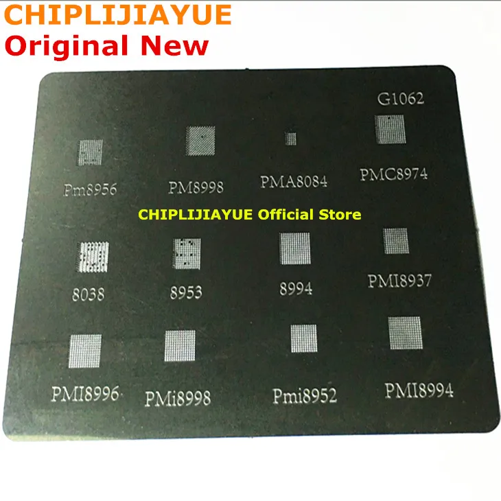 1 шт. BGA трафарет для MTK xiaomi серии G1062 G1135 PMC8974 PM8956 8998 PM8953 PM8994 PMI8994 PMI8952 PMI8937