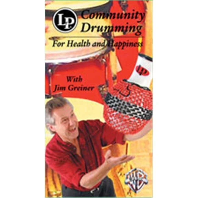 Alfred 30-LPV115N Community Drumming for Health and Happiness - Music Book