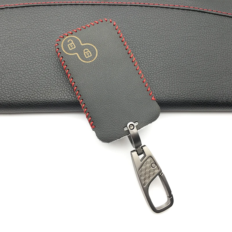 Чехол для автомобильного ключа из натуральной кожи чехол клавиатуры Renault Laguna 2