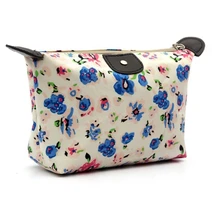 Cosmetic Bag Women Travel Make Up Pouch 2016 Hot Sale Flower Printting Clutch Handbag Purse Zipper Storage Bags Organizer