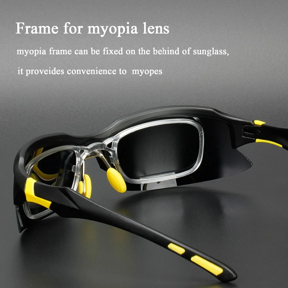 COMAXSUN Professional Polarized Cycling Glasses Bike Bicycle Goggles Outdoor Sports Sunglasses UV
