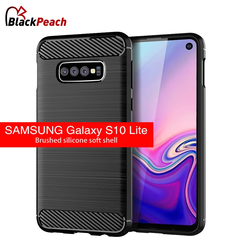 protective case for Samsung Galaxy S10 Lite Case Brushed silicone Back