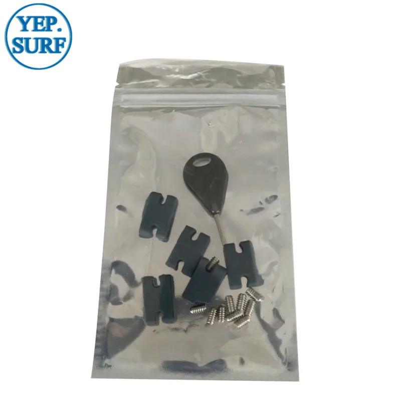 Surf FCSII tab infill kit FCS I используется в FCS II fin box FCS II комплект совместимости Tab Infill Kit 5 шт. PMS426c Силиконовые вставки