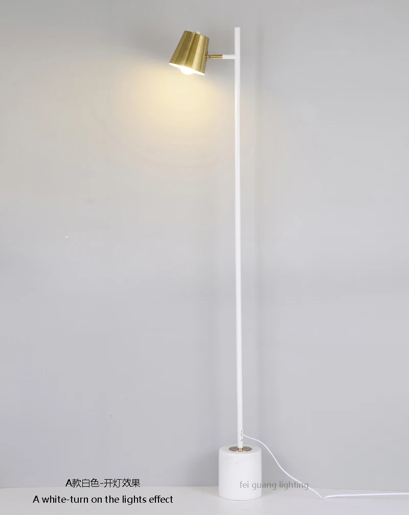 Постмодерн гостиная кафе Напольная Лампа для учебы спальни прикроватная лампа