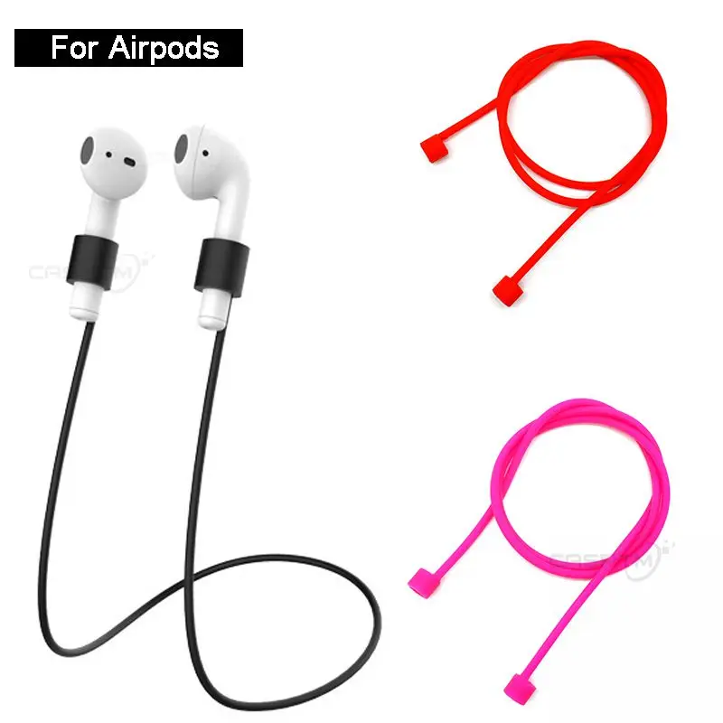 Силиконовый шнур с защитой от потери Шнур для Apple Airpods 2 го поколения беспроводные
