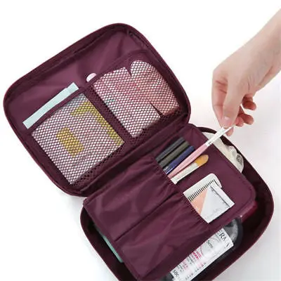 

Multifunction Makeup Case Women Travel Cosmetic Bag Pouch Toiletry Organizer Bag