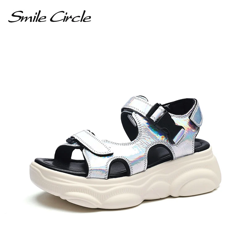 

Smile Circle 2019 Summer Sandals Women Fashion Flat platform shoes Casual Ladies sandals shoes