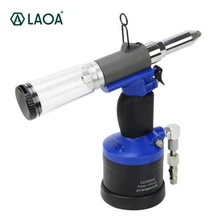LAOA Высокое качество пневматический заклепочный орех пистолет воздушный гайка клепальщик установка инструмент светильник высокопроизводительный