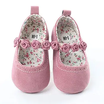 

Baby Girls Kid Floral Crib Shoes Soft Sole Breathable Toddler Shoes First Walkers Baby Shoes mr009