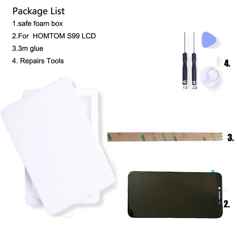 HOMTOM S99 lcd 1d