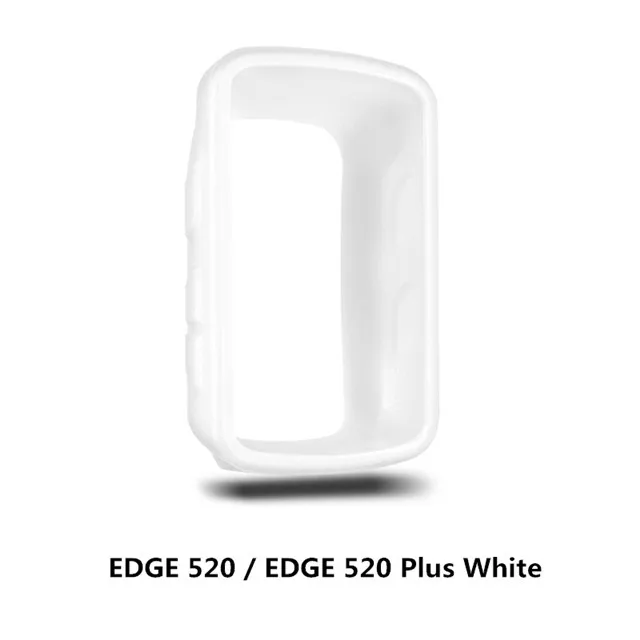 Garmin Edge 520/Edge 520 Plus, чехол для велосипеда, силиконовый чехол, кожаный чехол, фирменная Новинка, оригинальная коробка - Цвет: Белый