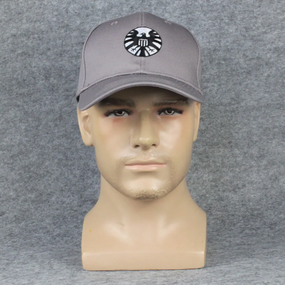 Captain Marvel Caps Carol Danvers the Shield Basdball Cap Unisex Adjustable Hip Hop Sun Hat Cosplay Costume Props2